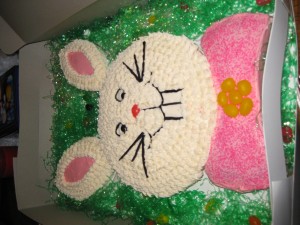 Jamie's cake for MawMaw and Mary